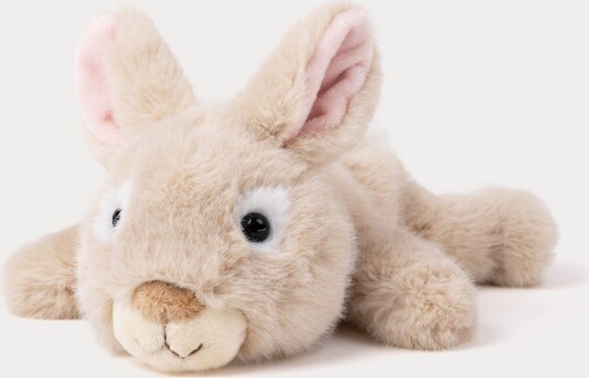 Teddykompaniet Liggande Kanin Beige Beige 28 CM Teddykompaniet Liggande Kanin Beige Beige 28 CM