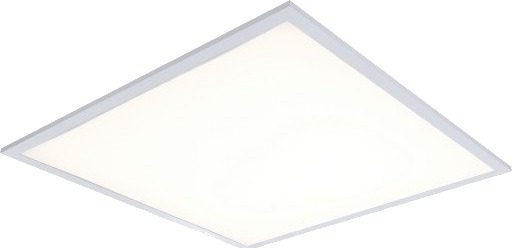 Ansell Lighting Pace bakbelyst CCT panel med justerbar effekt 600×600 UGR < 19
