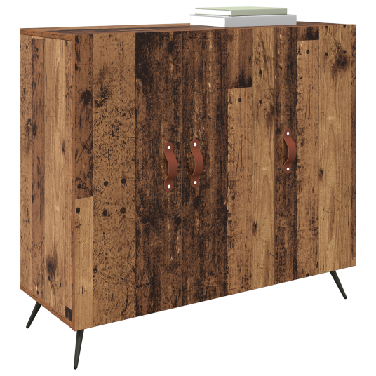 Serviesskap Brun 90 x 34 x 80 cm Konstruert tre
