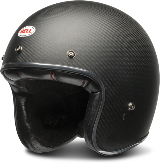 BELL Halvhjelm Custom 500 Karbon Mattsvart BELL Halvhjelm Custom 500 Karbon Mattsvart