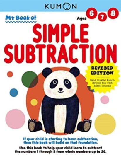Kumon My Book of Simple Subtraction
