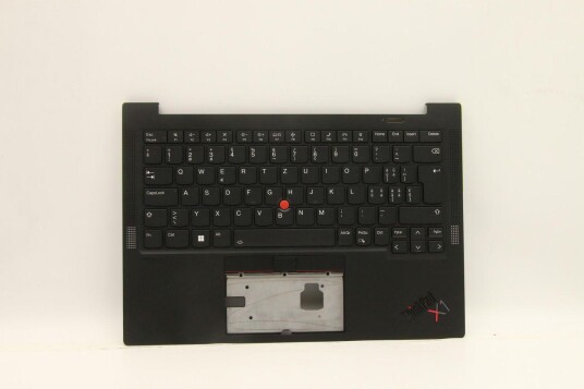 Chicony - Erstatningstastatur For Bærbar Pc - Med Trackpoint - Bakbelysning - Sveitsisk - Med Toppdeksel - For Thinkpad X1 Carbon Gen 9 20Xw, 20Xx