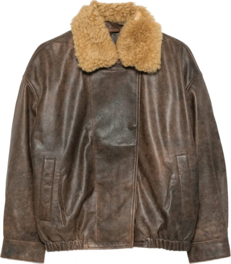R13 Dame Jakker Brun S,