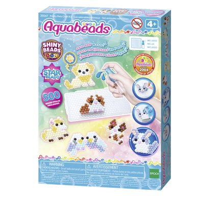 Aquabeads® sett med søte dyr til hobbyarbeid Aquabeads® sett med søte dyr til hobbyarbeid