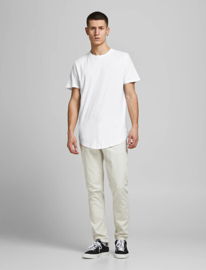 Jack & Jones Jjenoa Tee Ss Crew Neck 3Pk Mp Noos - White - XXL