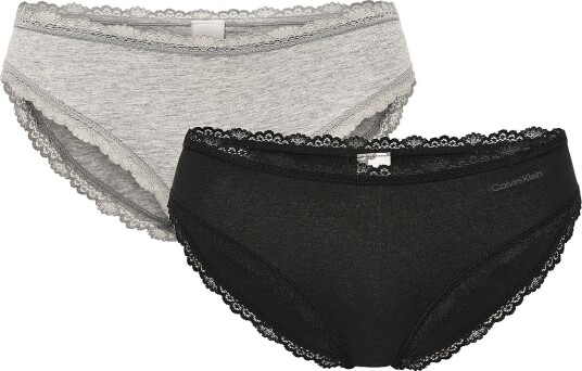 Calvin Klein Bikini 2Pk Black L Calvin Klein Bikini 2Pk Black L