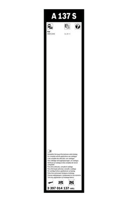 Viskerblad BOSCH 3 397 014 137 Viskerblad BOSCH 3 397 014 137