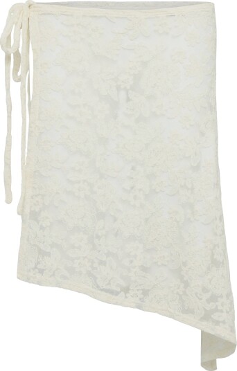 Pieces Pcjova Mw Sarong Skirt D2D Cream L