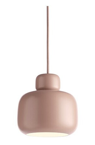Woud - Stone Pendel Small Dusty Rose