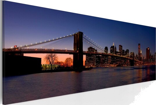 Tavla Brooklyn Bridge Panorama 135x45 cm