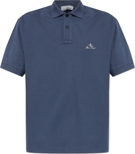 Stone Island Herre Topper Blå XL,