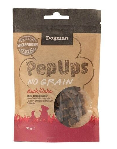 Dogman Pep Ups No Grain Anka 90G