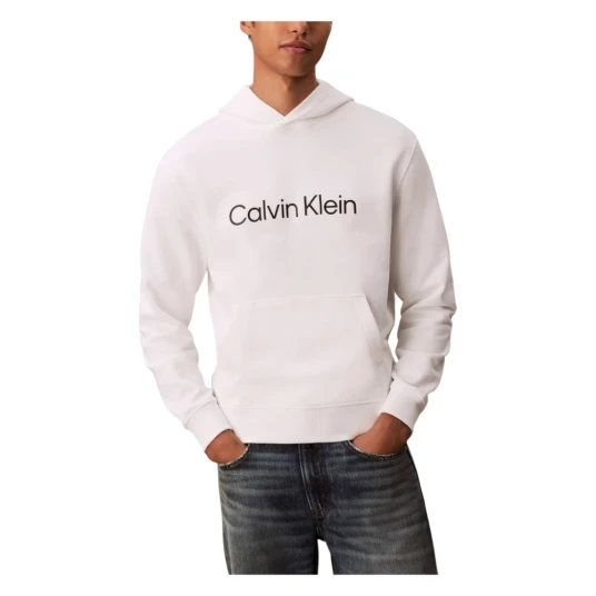 Calvin Klein Herre Gensere & Hettegensere Hvit XL,