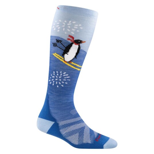 Darn Tough Penguin Peak OTC Midweight with Cushion Sokker Barn Stellar 30-34 Darn Tough Penguin Peak OTC Midweight with Cushion Sokker Barn Stellar 30-34
