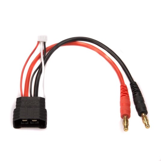 Bronto Ladekabel - 4mm til Traxxas ID 2s