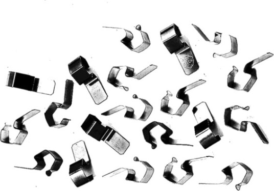Clips T/Sylteglas Rund Ø 100 Metal Metallic Pakke A 12 Stk Weck Velegnet Til Indirekte Tilbere