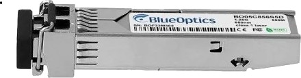 Blueoptics Tom-1G-Sx-Bo Fiber Optisk 1250 Mbit/S Sfp Lc Sx 550 M Blueoptics Tom-1G-Sx-Bo Fiber Optisk 1250 Mbit/S Sfp Lc Sx 550 M
