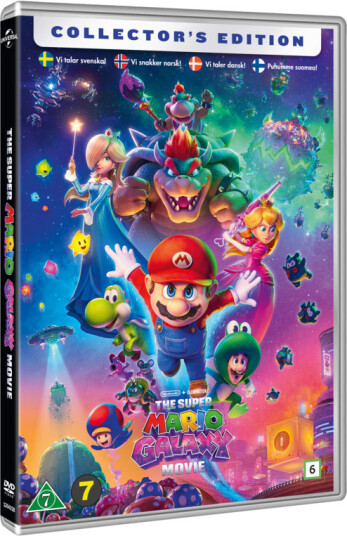 The Super Mario Galaxy Movie DVD