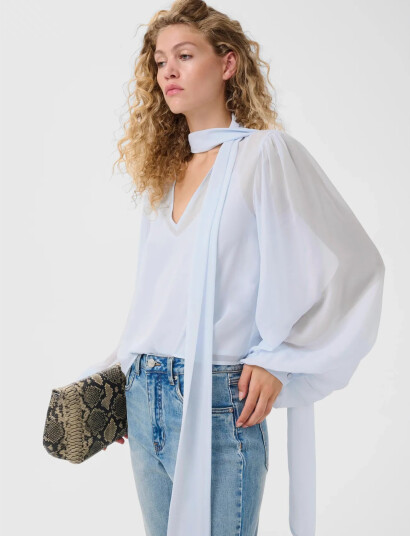 Gestuz Gzzurina Blouse Blue 38 Gestuz Gzzurina Blouse Blue 38