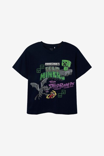 Name It T skjorte nkmJahi Minecraft Nreg SS Blå Name It T skjorte nkmJahi Minecraft Nreg SS Blå