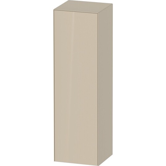 Duravit White Tulip Halvhøyskap 40x36x132 cm Taupe Høyglans