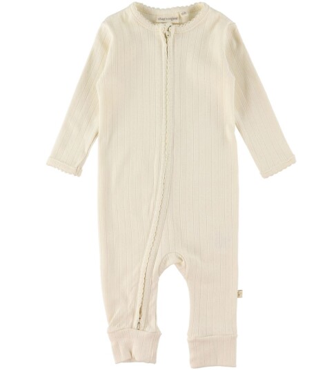 Thats Mine That's Mine Jumpsuit Allie Antique White 1 år (80) Jumpsuit Hvit