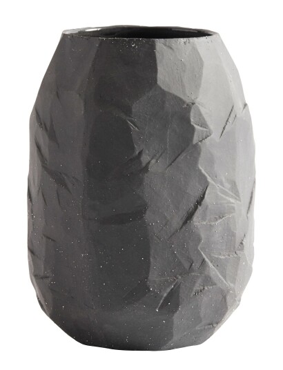 Muubs Kuri Vase Grey STONE H21CM