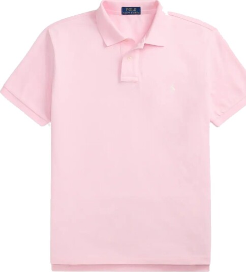 Polo Ralph Lauren The Iconic Custom Slim Fit Mesh Polo Pink XXL Polo Ralph Lauren The Iconic Custom Slim Fit Mesh Polo Pink XXL