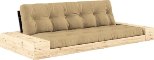 Karup Design Base Sovesofa Med Sideboks Svart Natt/758 Beige
