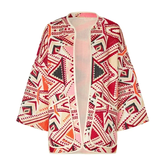 Lollys Laundry Lulu Ll Jacket 3/4 - Multi/patterned - XS Lollys Laundry Lulu Ll Jacket 3/4 - Multi/patterned - XS