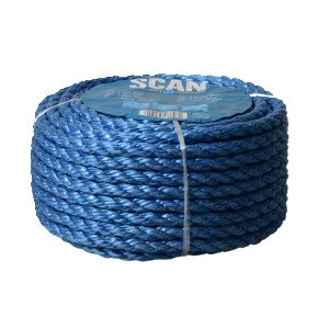 Tau blå 30 meter splittfiber