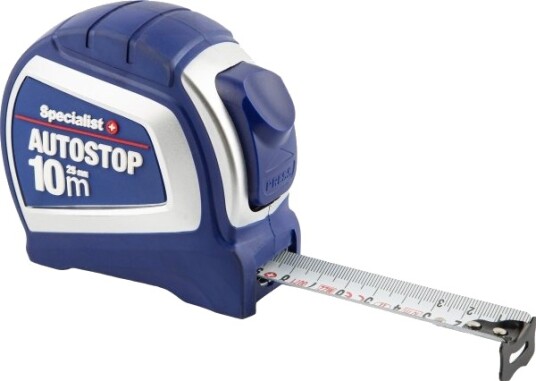 Specialist+ Målebånd Autostop, 10 M X 25 Mm