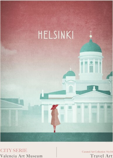 Poster Helsinki byserie