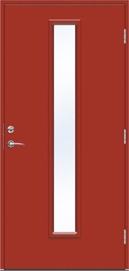 Ytterdør Swedoor Advance-Line Nordic Narvik med Yale Doorman Classic Home