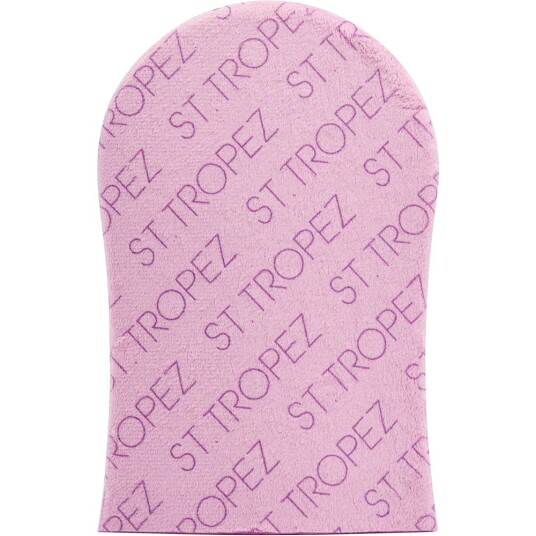 St. Tropez Pink Dual Sided Velvet Luxe Tan Applicator Mitt 14g