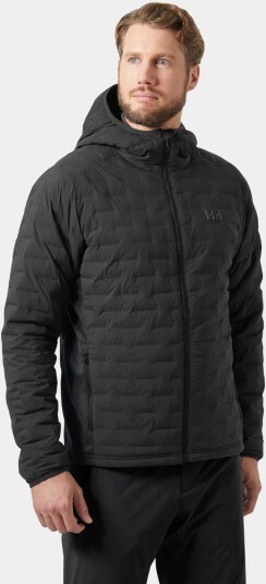 Helly Hansen Hp Hybrid Stretch Hooded Insulator Herre Grå S Helly Hansen Hp Hybrid Stretch Hooded Insulator Herre Grå S