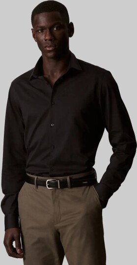 Calvin Klein Slim Ref Knit Sld Black 39 Calvin Klein Slim Ref Knit Sld Black 39