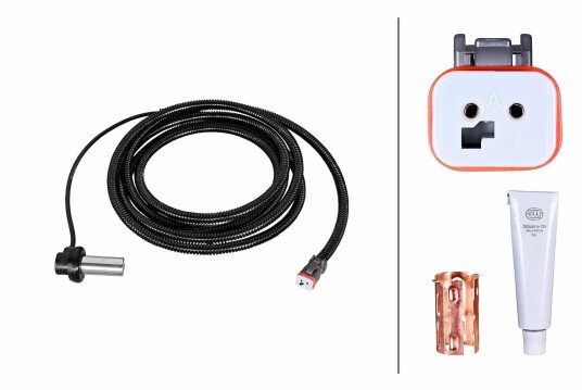 Sensor, ABS HELLA 6PU 230 052-281