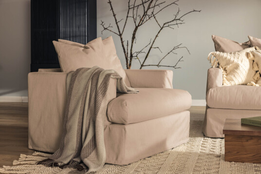 Scandi Days Lenestol Menard Beige