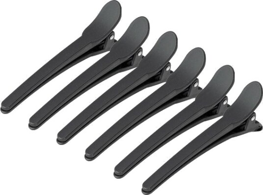 Activeshop Hårklips Til Frisering E 17 10 Stk. 10,5 Cm Svarte