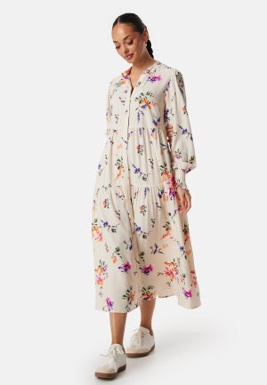 Y.A.S Yasasina Long Shirt Dress Whitecap Gray XL