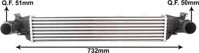 Intercooler VAN WEZEL 21014700 Intercooler VAN WEZEL 21014700