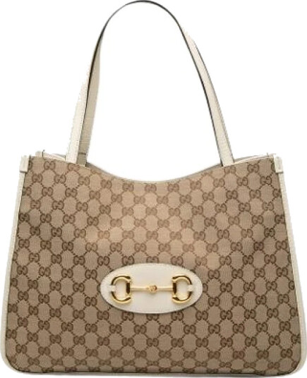 Gucci Vintage Dame Beige Gucci Vintage Dame Beige