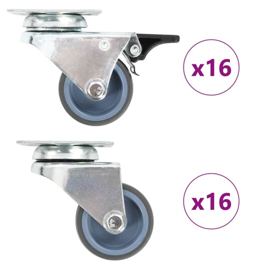  Doble svinghjul 32 stk 50 mm