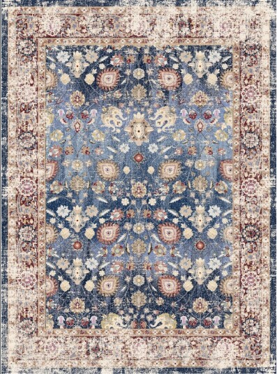 Wilton teppe Bouhjar mørkeblå/multi Størrelse: 160 x 230 cm Wilton teppe Bouhjar mørkeblå/multi Størrelse: 160 x 230 cm