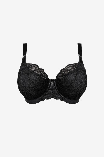 Elomi Spile BH Brianna UW Padded Half Cup Bra Svart Elomi Spile BH Brianna UW Padded Half Cup Bra Svart