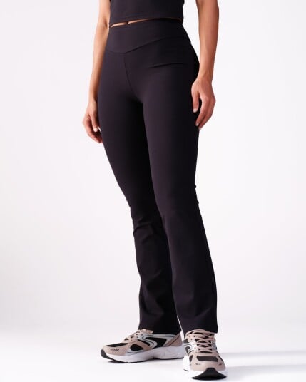 Bumpro Lively Flare Pants Black - M