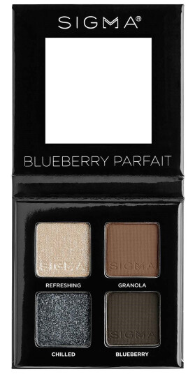 Sigma Beauty Eyeshadow Quad Blueberry Parfait