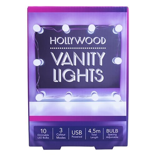 Fizz Creations Hollywood forfengelighetslamper