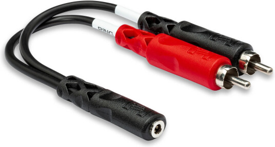 Hosa YMR197 Y kabel minijF/2xphM